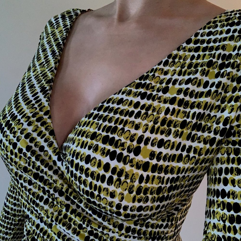 Sexy Faux-Wrap Dress